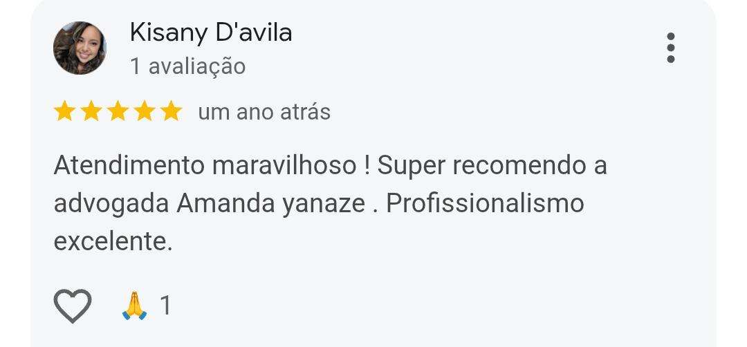 Avaliação de Kisany D'avila
